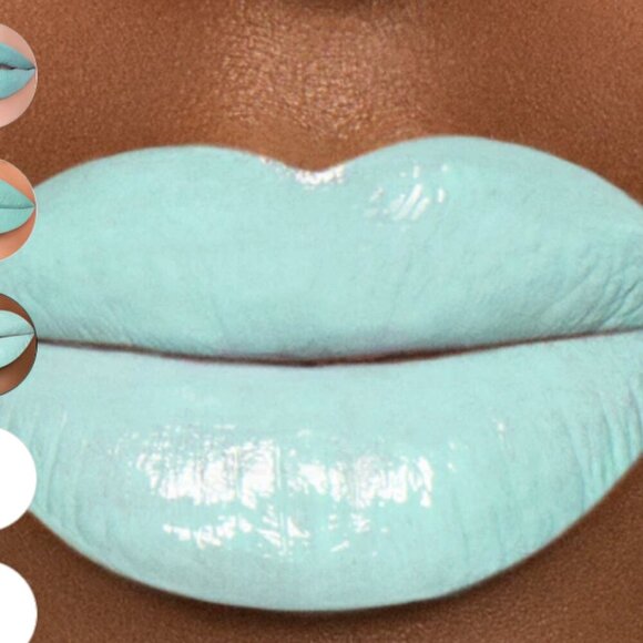 Jeffree Star Cosmetics Supreme Gloss –Gloss’d in Paradise (Neon Turquoise) (NEW) - Picture 3 of 5